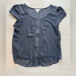 Lauren Conrad grey/charcoal blouse